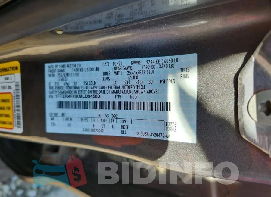1FTER4FHXMLD94580 Photo# 12