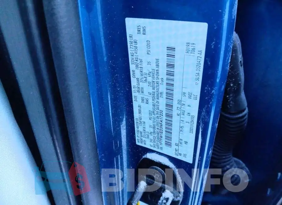 1FTFW1ED3NFA17230 Photo# 12
