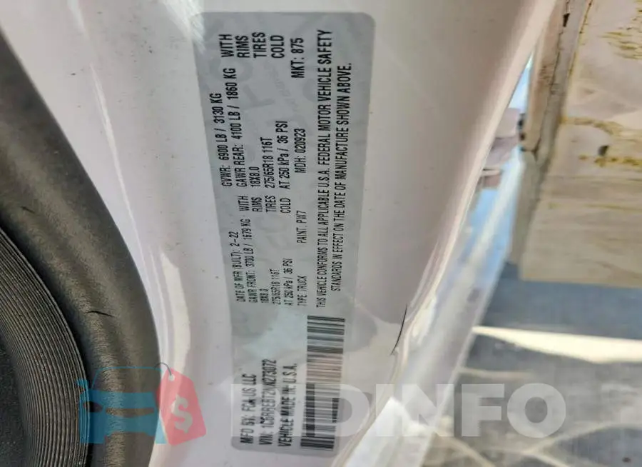 1C6RREBT2NN273072 Photo# 12