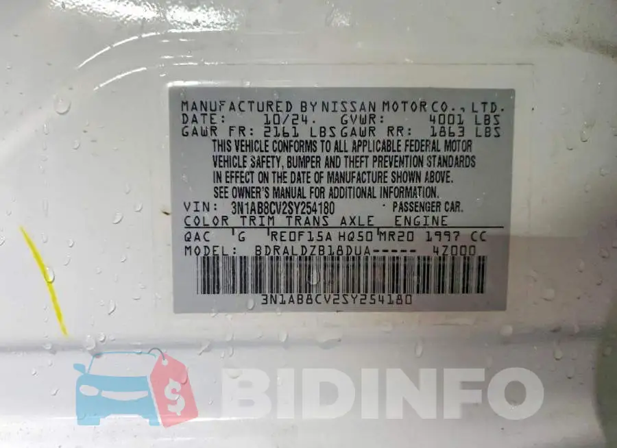 3N1AB8CV2SY254180 Photo# 12