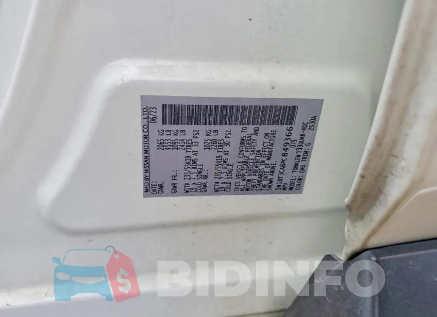 5N1BT3CA8PC849366 Photo# 13