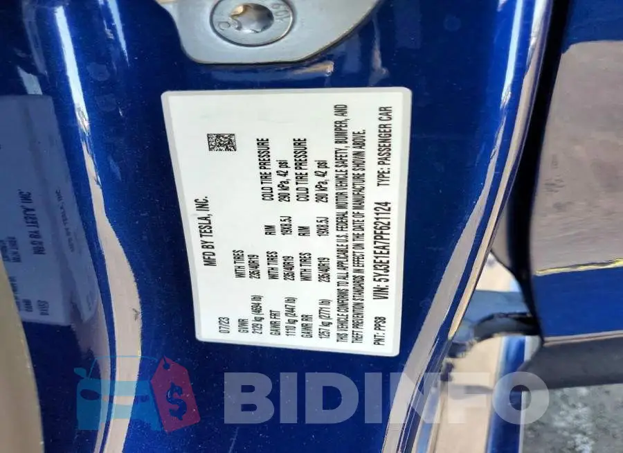 5YJ3E1EA7PF621124 Photo# 12