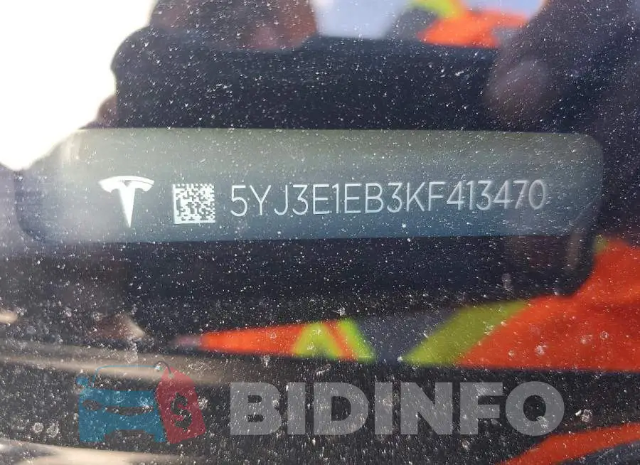 5YJ3E1EB3KF413470 Photo# 12