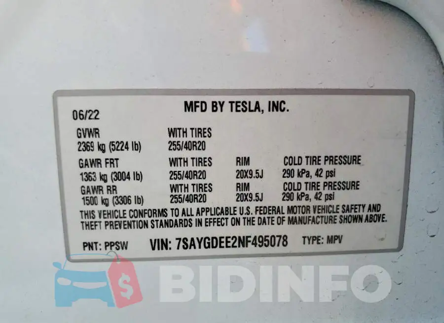 7SAYGDEE2NF495078 Photo# 13