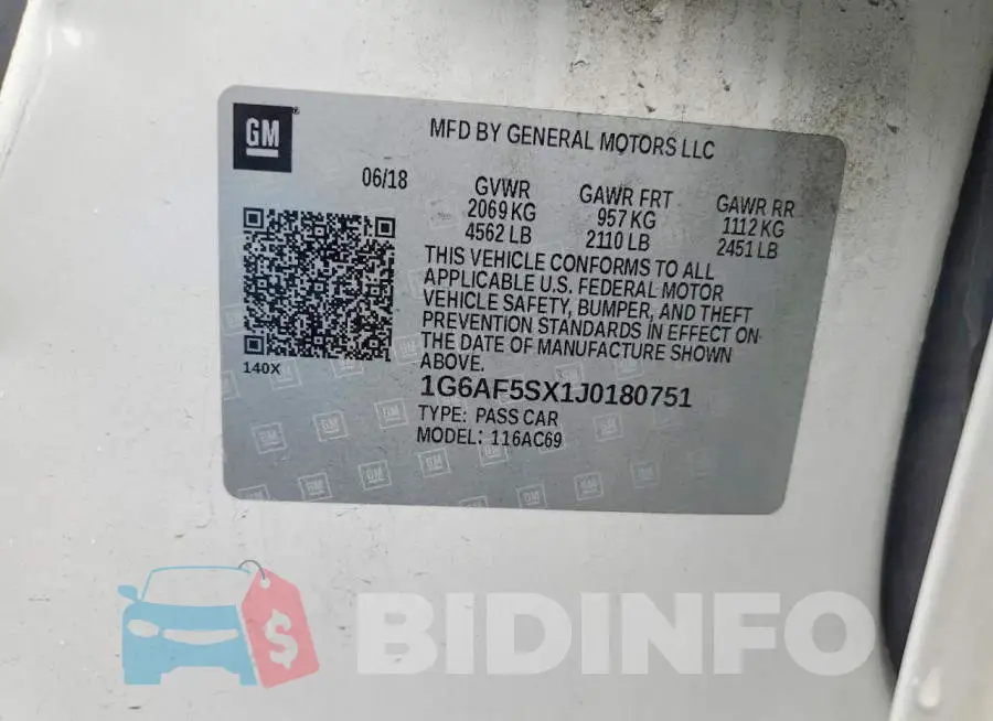 1G6AF5SX1J0180751 Photo# 13