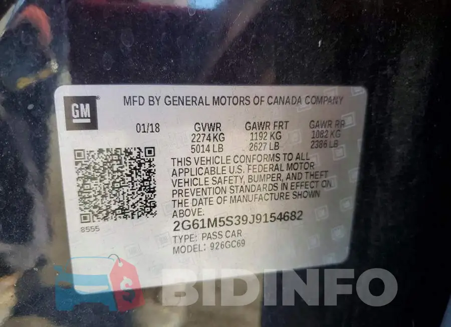 2G61M5S39J9154682 Photo# 13