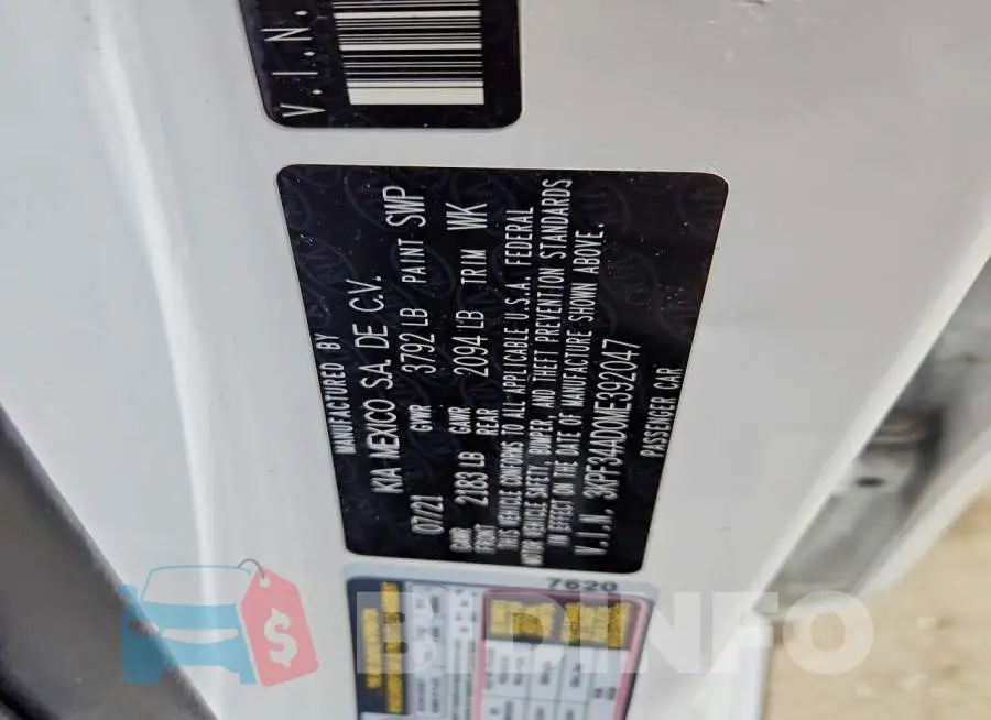 3KPF34AD0ME392047 Photo# 12