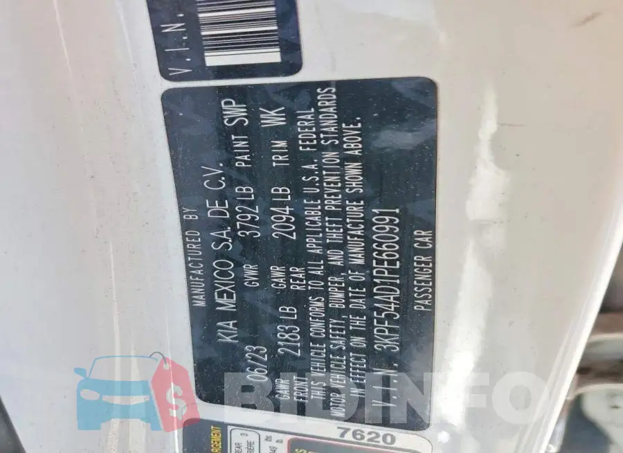 3KPF54AD1PE660991 Photo# 12