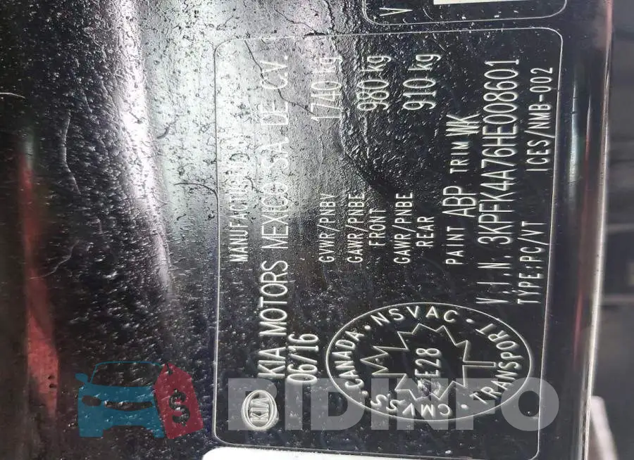 3KPFK4A76HE008601 Photo# 13