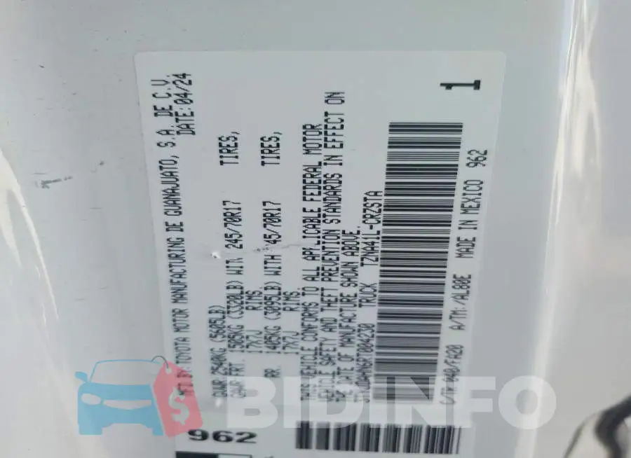 3TYJDAHN6RT004230 Photo# 12