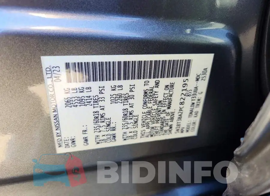 5N1BT3BA2PC822195 Photo# 12