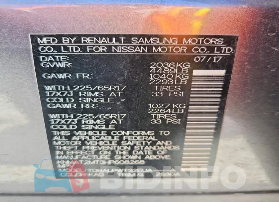 KNMAT2MT3HP608268 Photo# 13