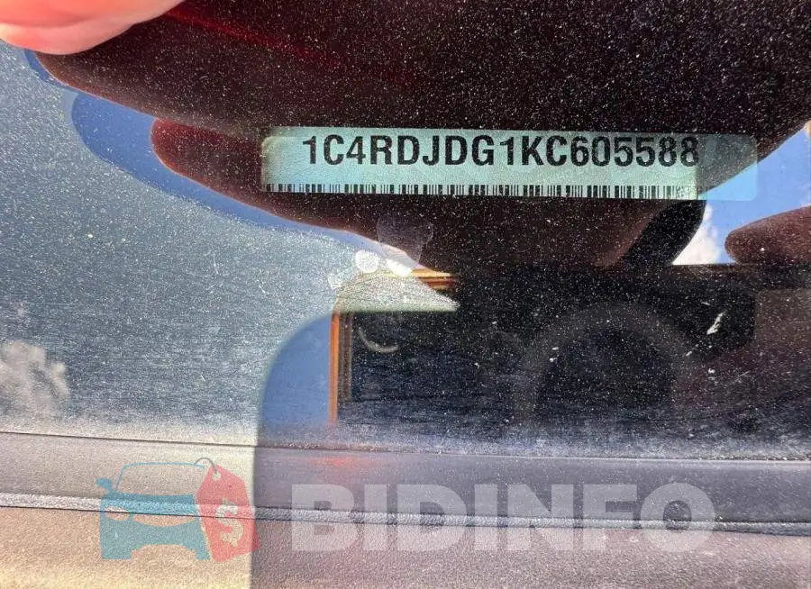 1C4RDJDG1KC605588 Photo# 10