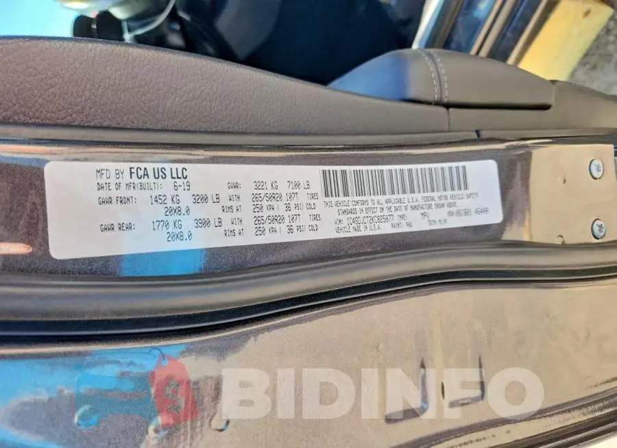 1C4SDJCT2KC825077 Photo# 14