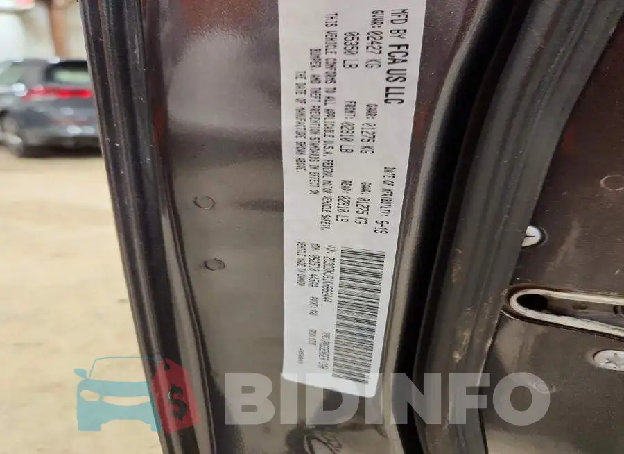 2C3CDXJG1KH682444 Photo# 12