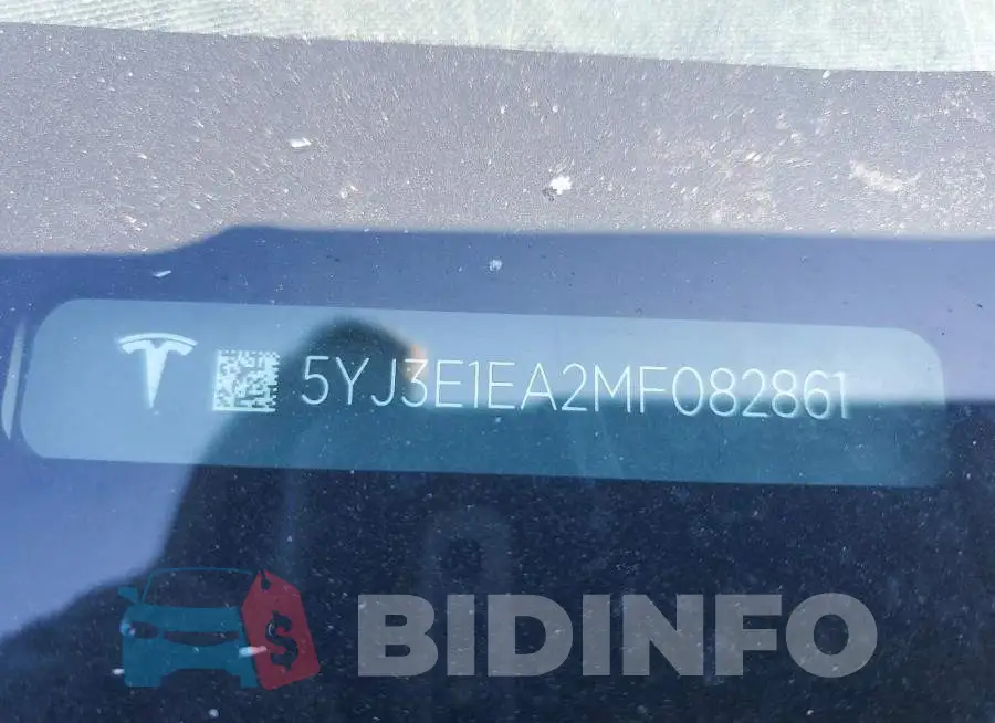 5YJ3E1EA2MF082861 Photo# 13