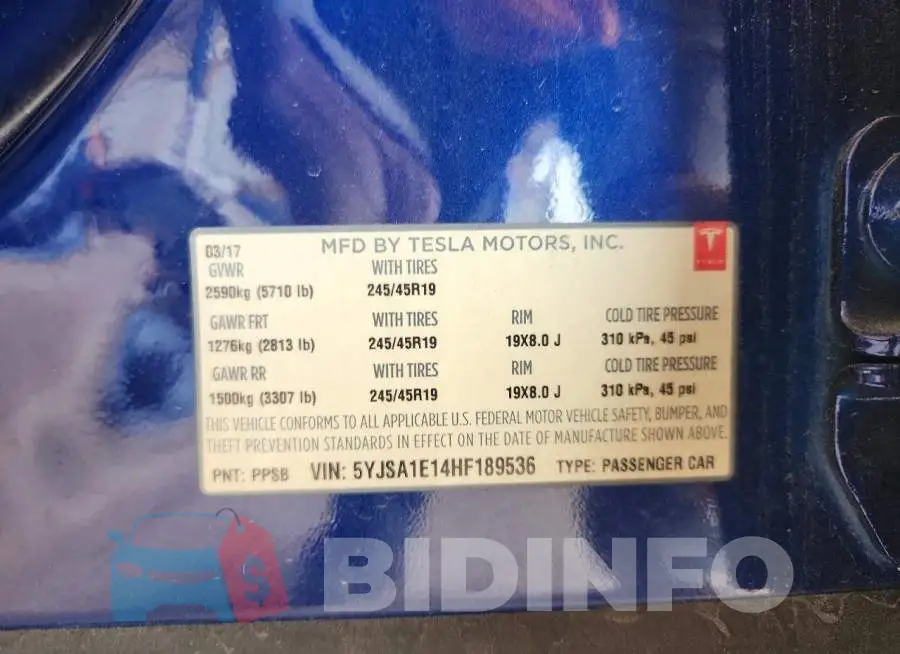 5YJSA1E14HF189536 Photo# 12