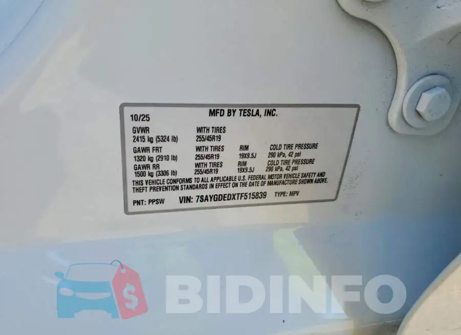 7SAYGDEDXTF515839 Photo# 12