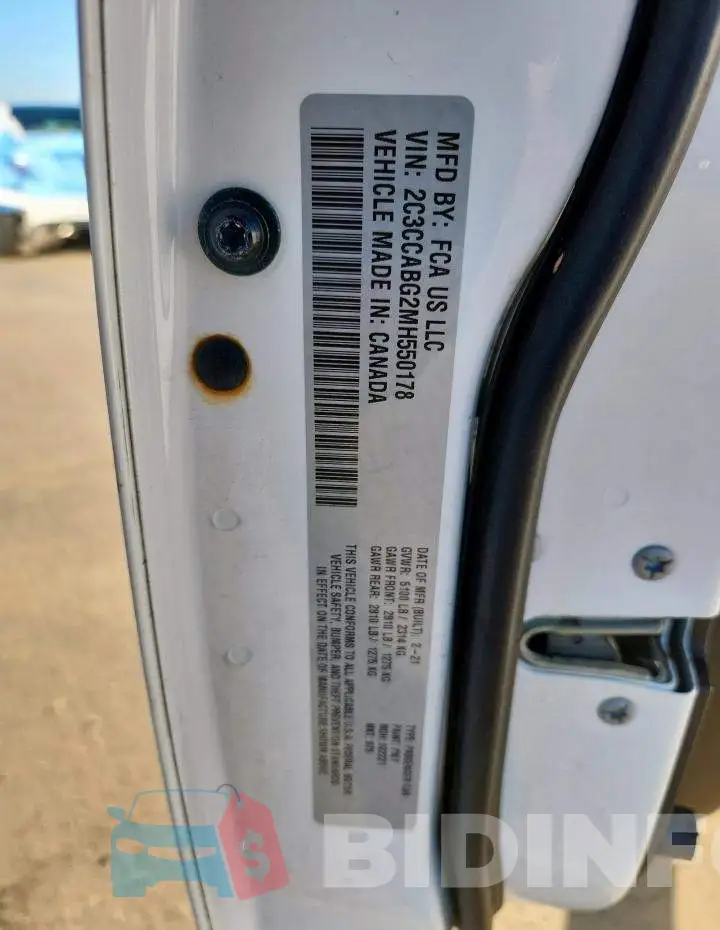 2C3CCABG2MH550178 Photo# 12