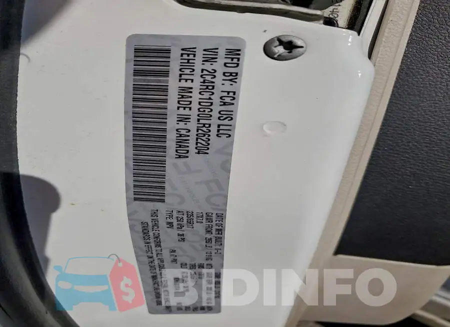 2C4RC1DG0LR262204 Photo# 13