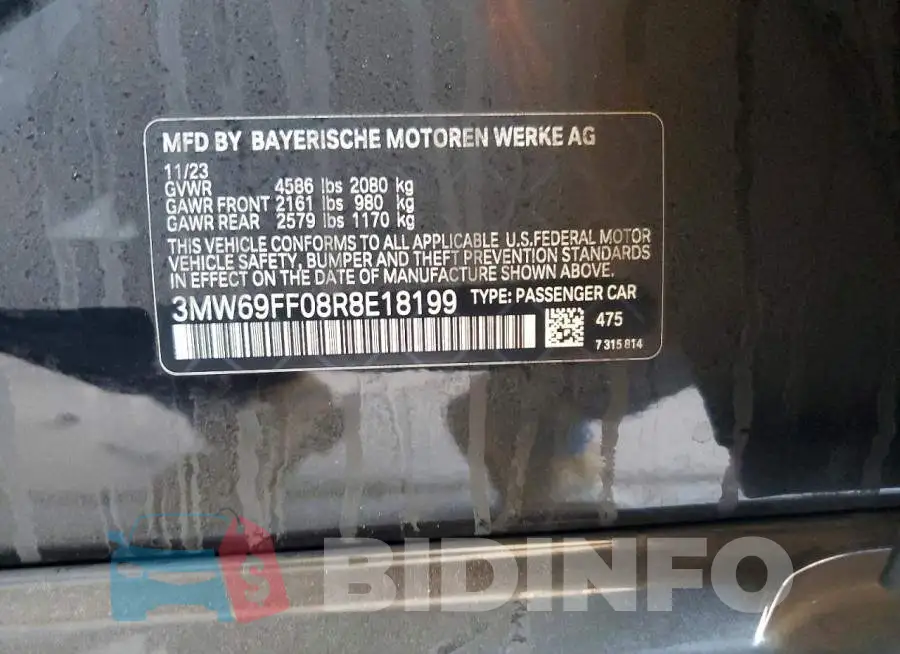 3MW69FF08R8E18199 Photo# 12