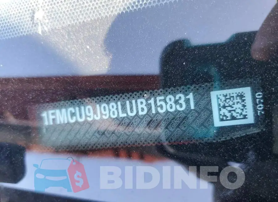 1FMCU9J98LUB15831 Photo# 14