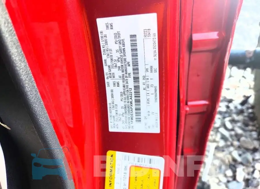 1FMDE5APXMLA62212 Photo# 13