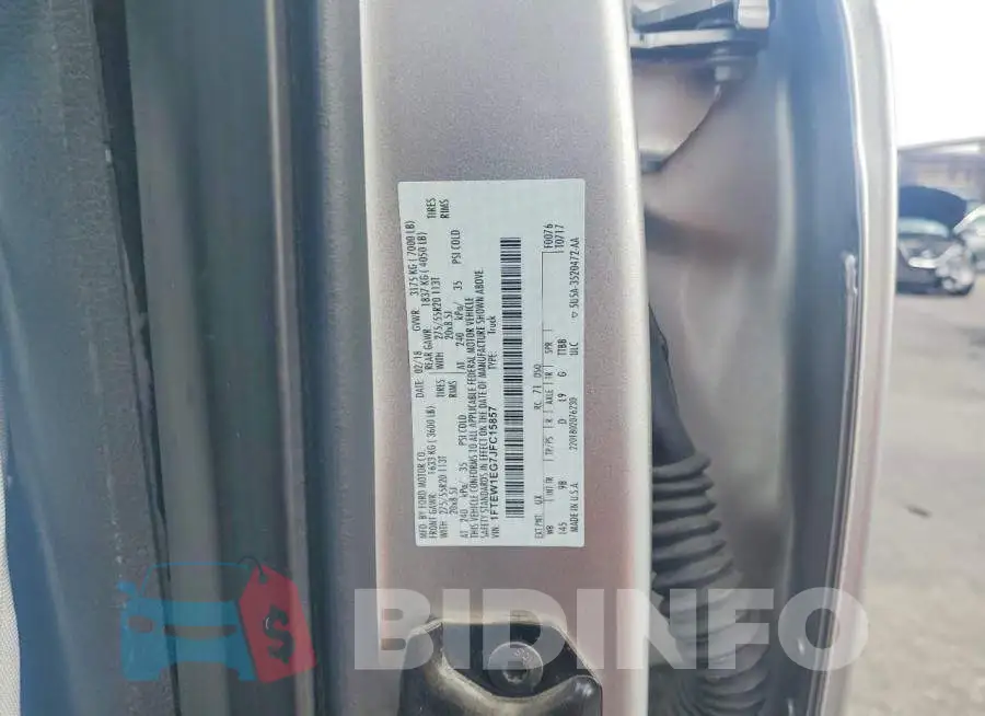 1FTEW1EG7JFC15857 Photo# 13