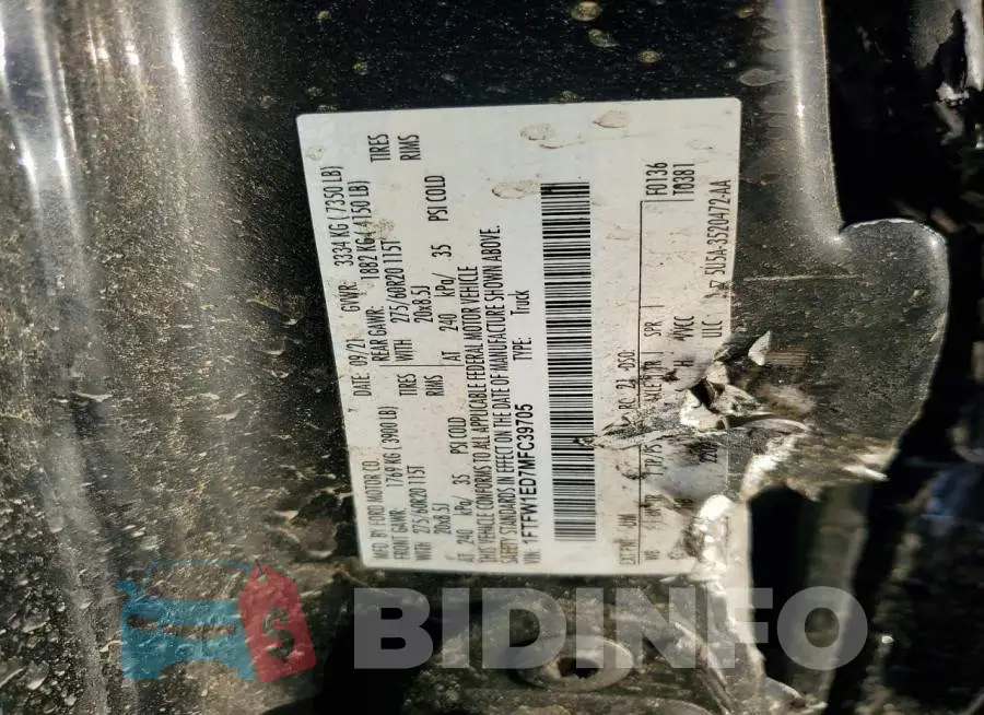 1FTFW1ED7MFC39705 Photo# 12