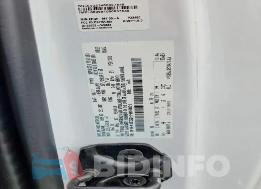 1FTFX1EG9HFB03881 Photo# 12
