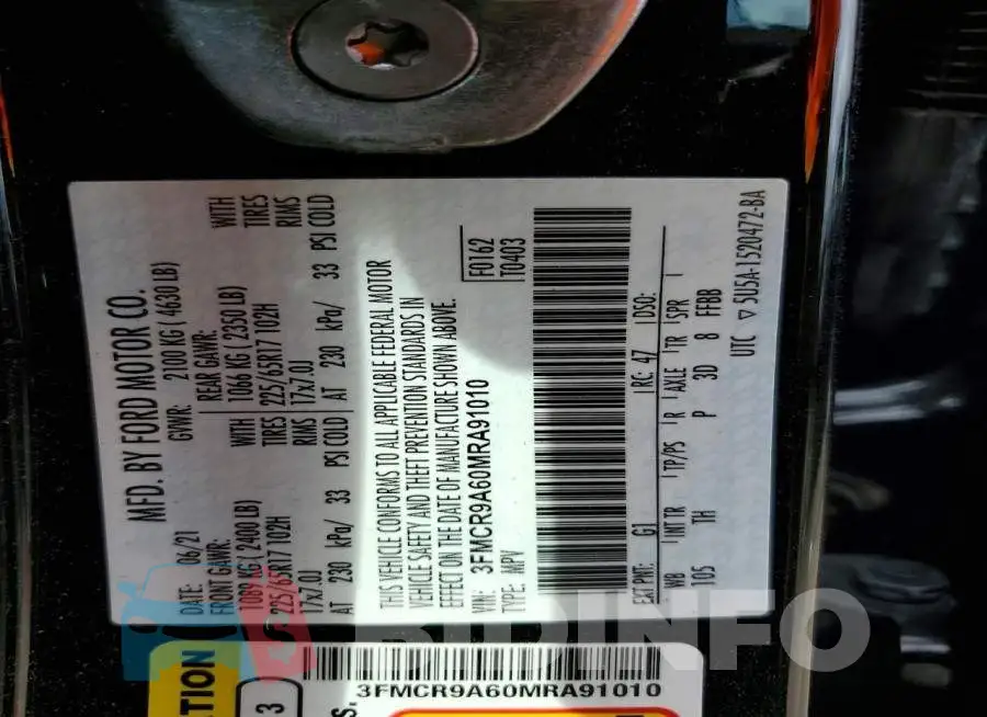 3FMCR9A60MRA91010 Photo# 13