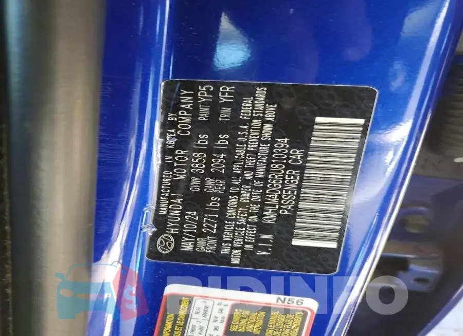 KMHLM4DG6RU810394 Photo# 12