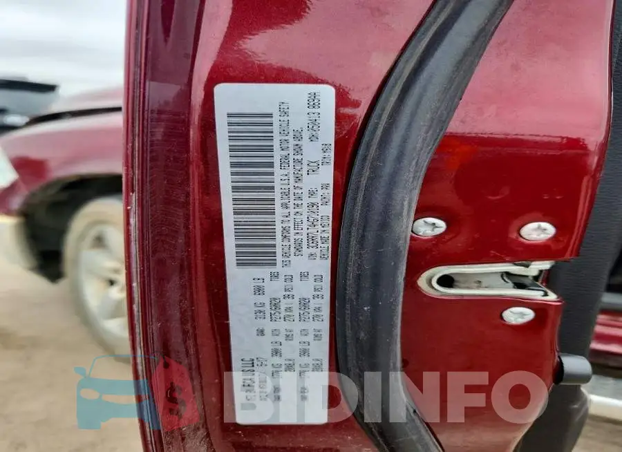 3C6RR7LT4HG710190 Photo# 12