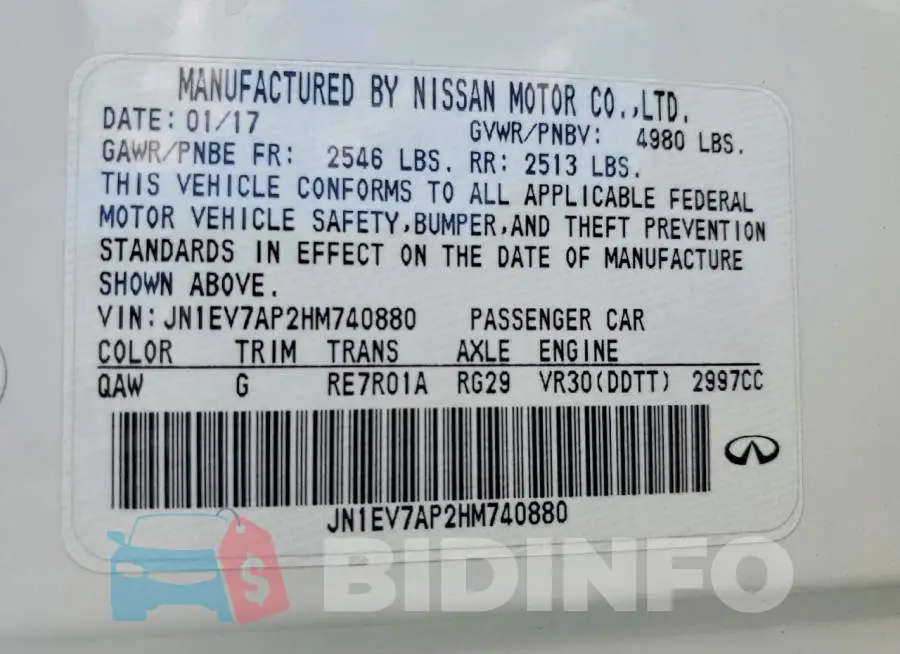 JN1EV7AP2HM740880 Photo# 12