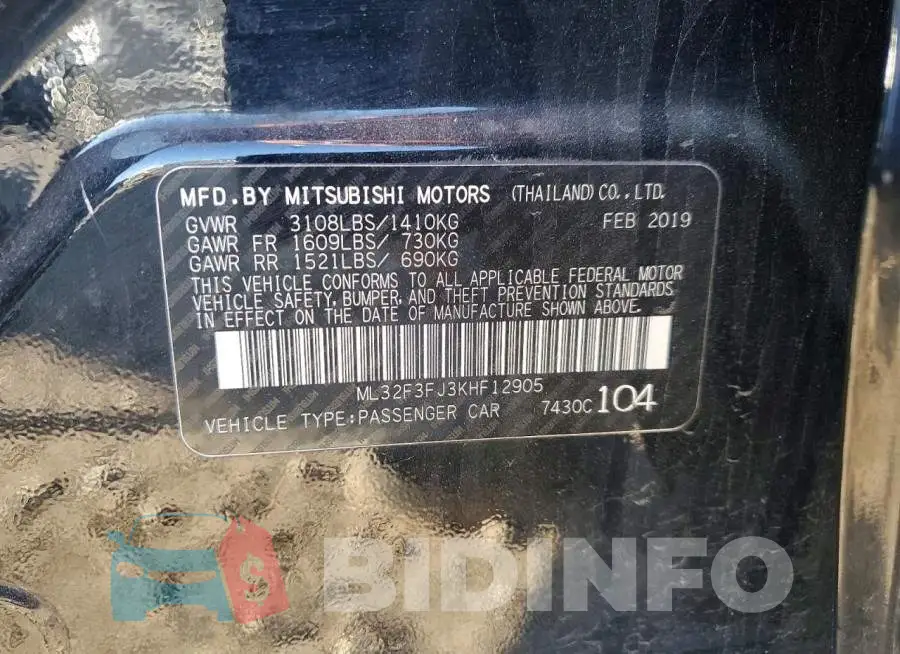 ML32F3FJ3KHF12905 Photo# 13