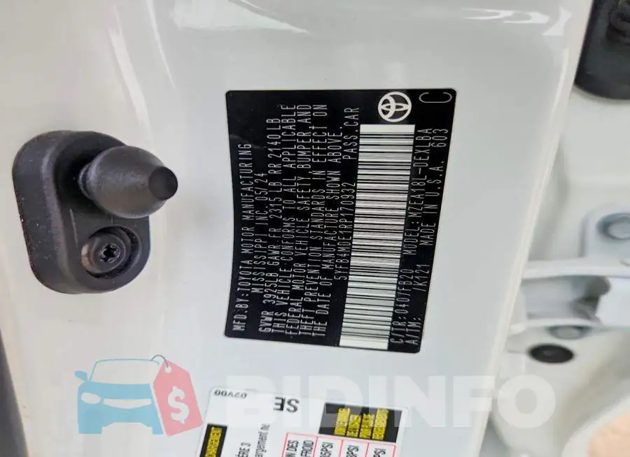 5YFB4MDE1RP170932 Photo# 13