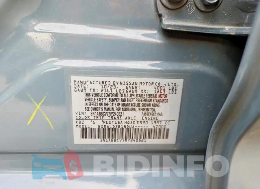 3N1AB8CV7RY240821 Photo# 12