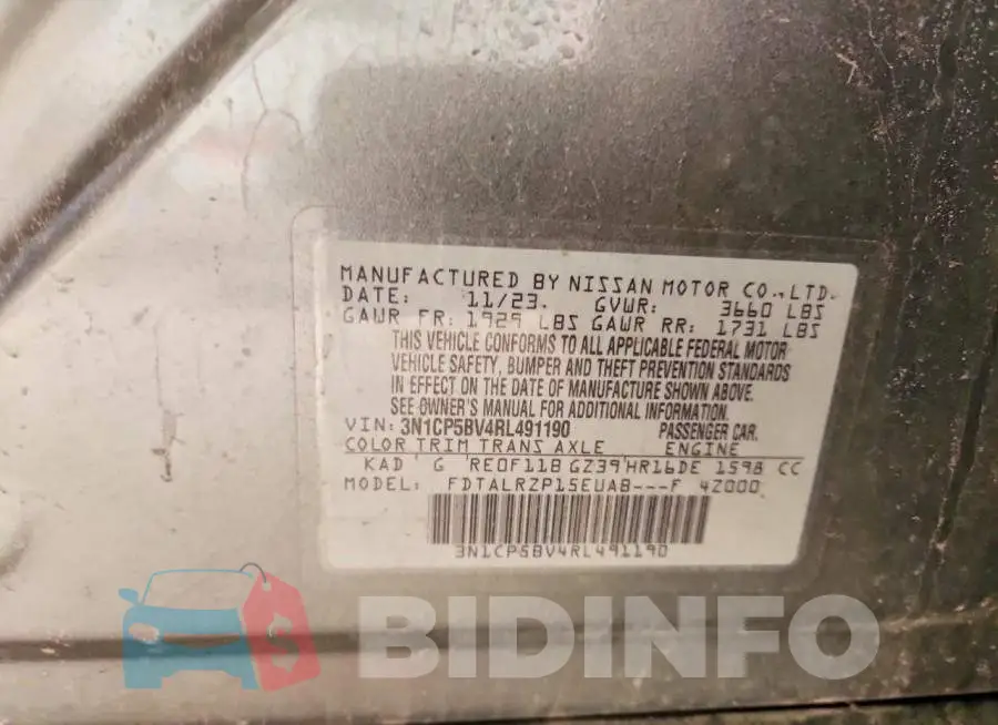 3N1CP5BV4RL491190 Photo# 14