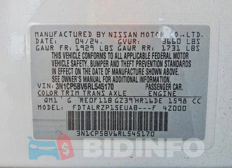 3N1CP5BV6RL545170 Photo# 12