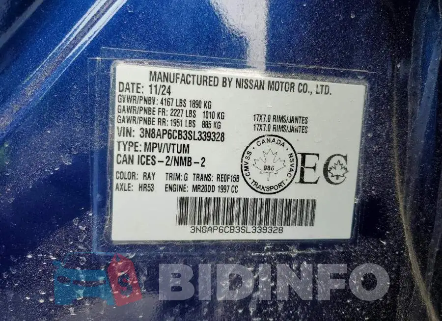 3N8AP6CB3SL339328 Photo# 14