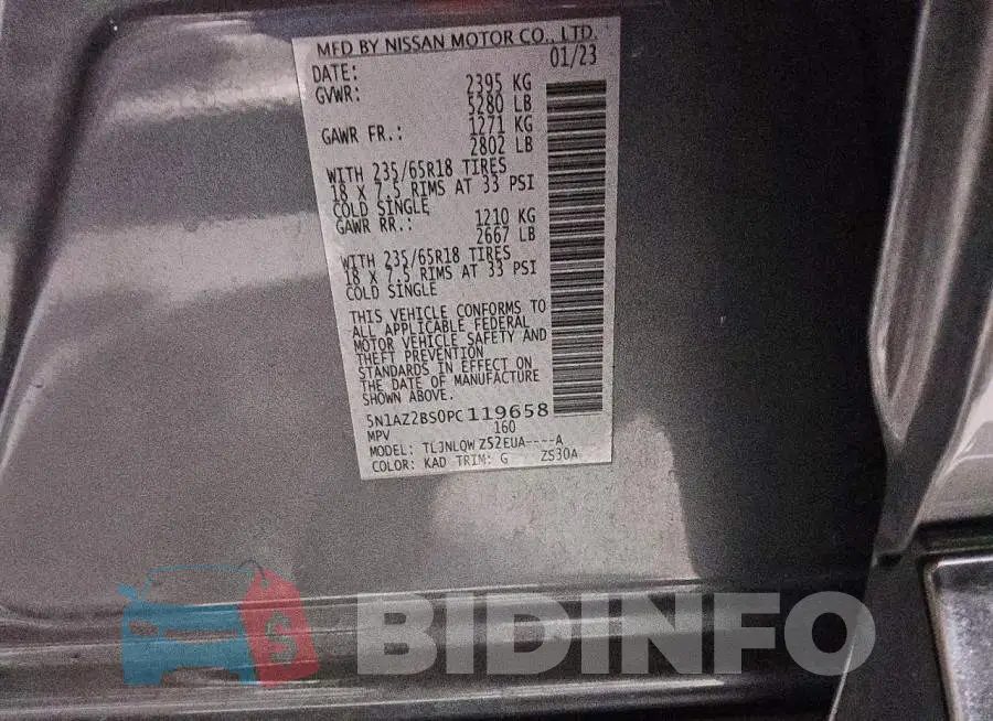 5N1AZ2BS0PC119658 Photo# 13