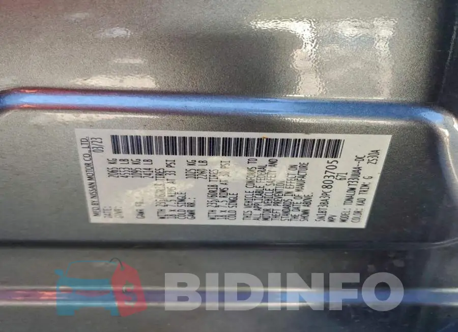 5N1BT3BA3PC803705 Photo# 13