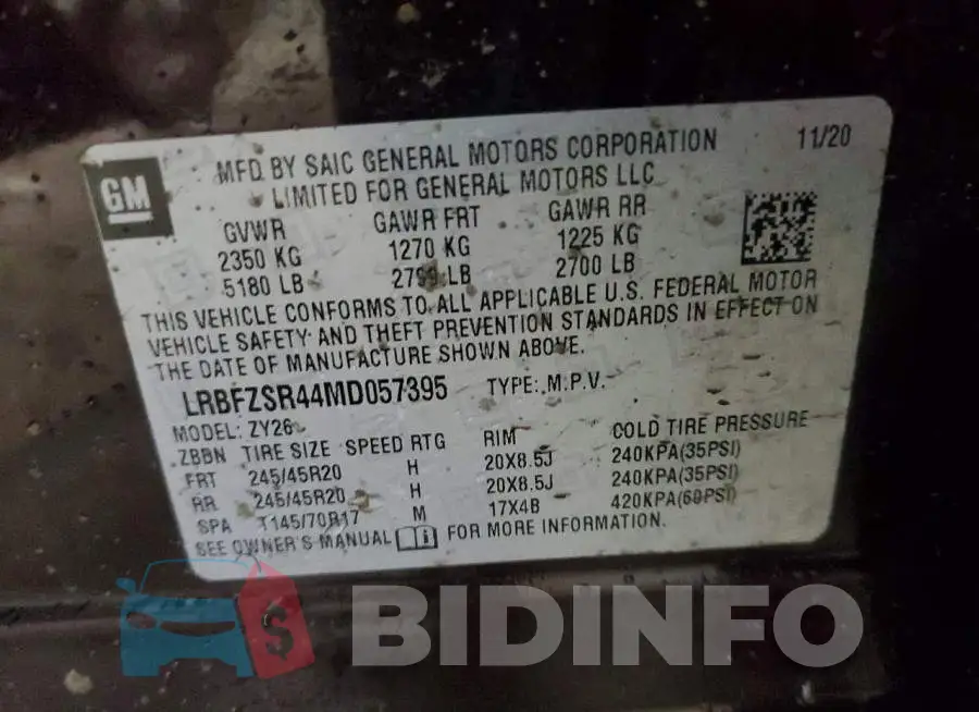 LRBFZSR44MD057395 Photo# 13