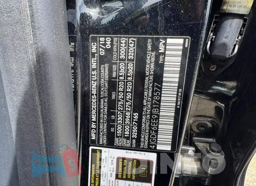 4JGDF6EE9JB178577 Photo# 10