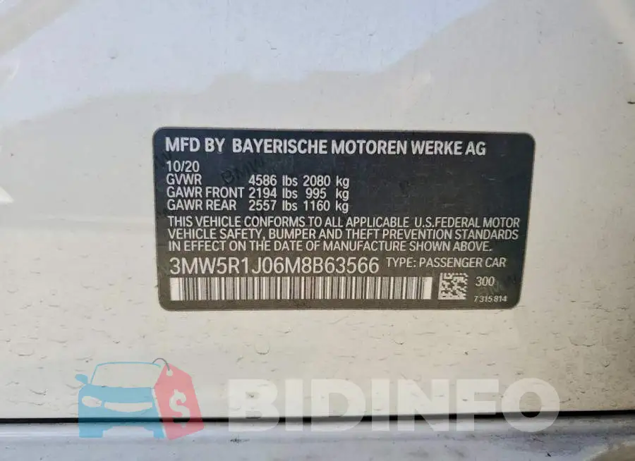 3MW5R1J06M8B63566 Photo# 12