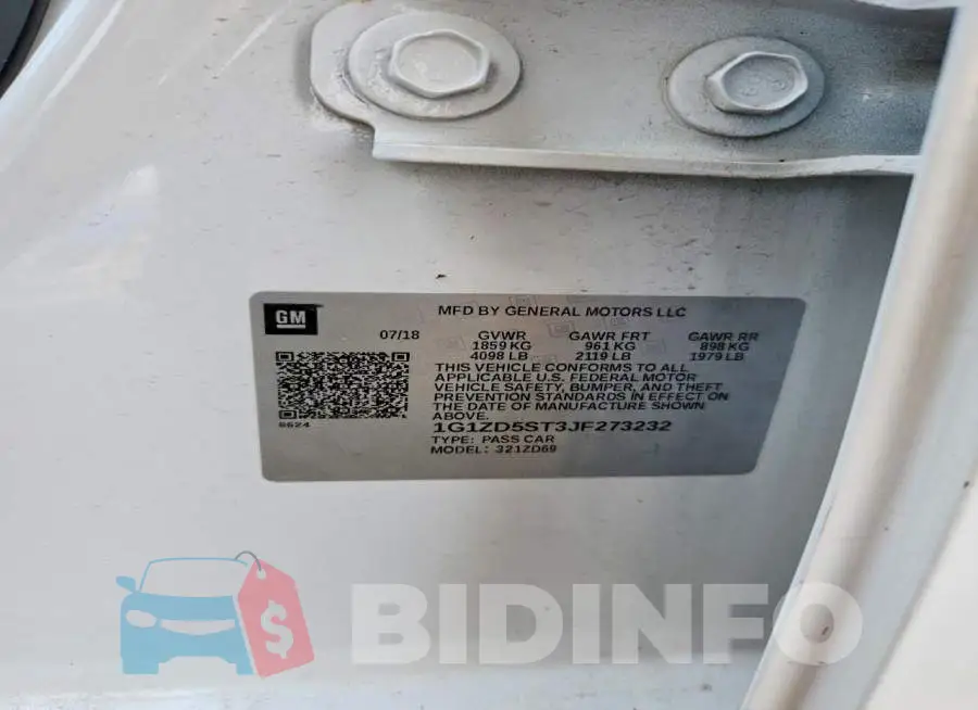 1G1ZD5ST3JF273232 Photo# 12