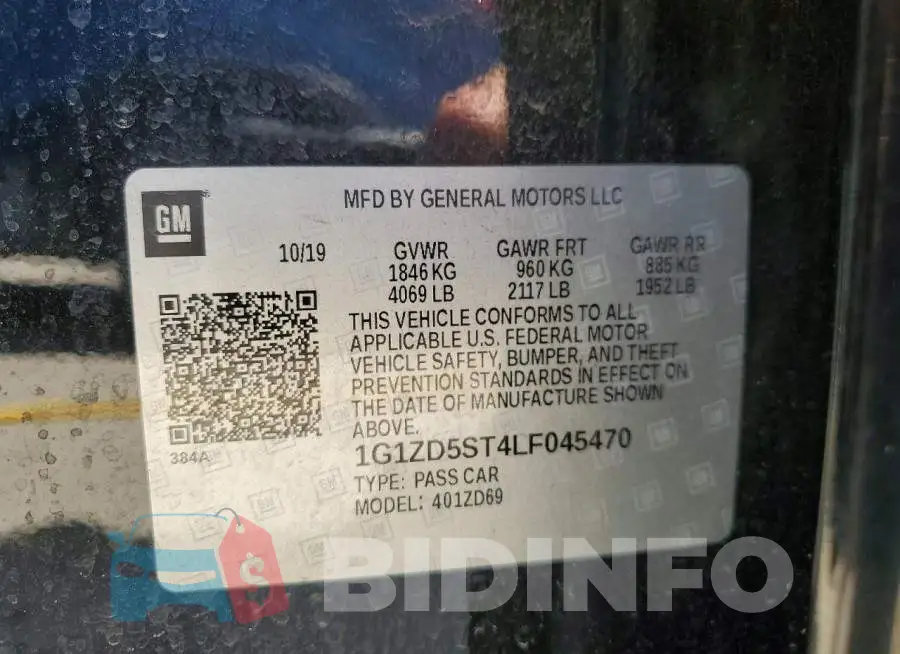 1G1ZD5ST4LF045470 Photo# 13