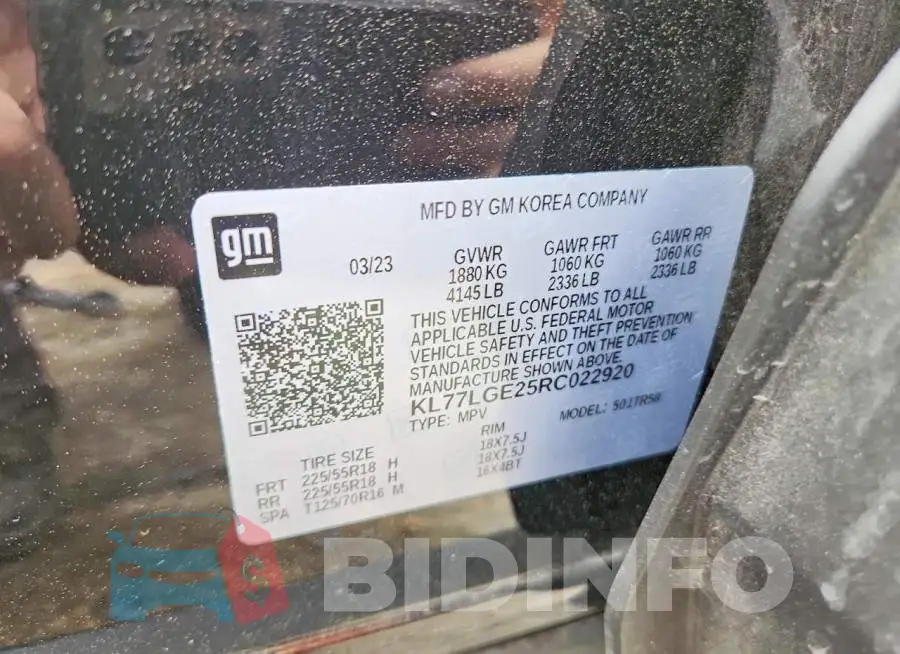 KL77LGE25RC022920 Photo# 13