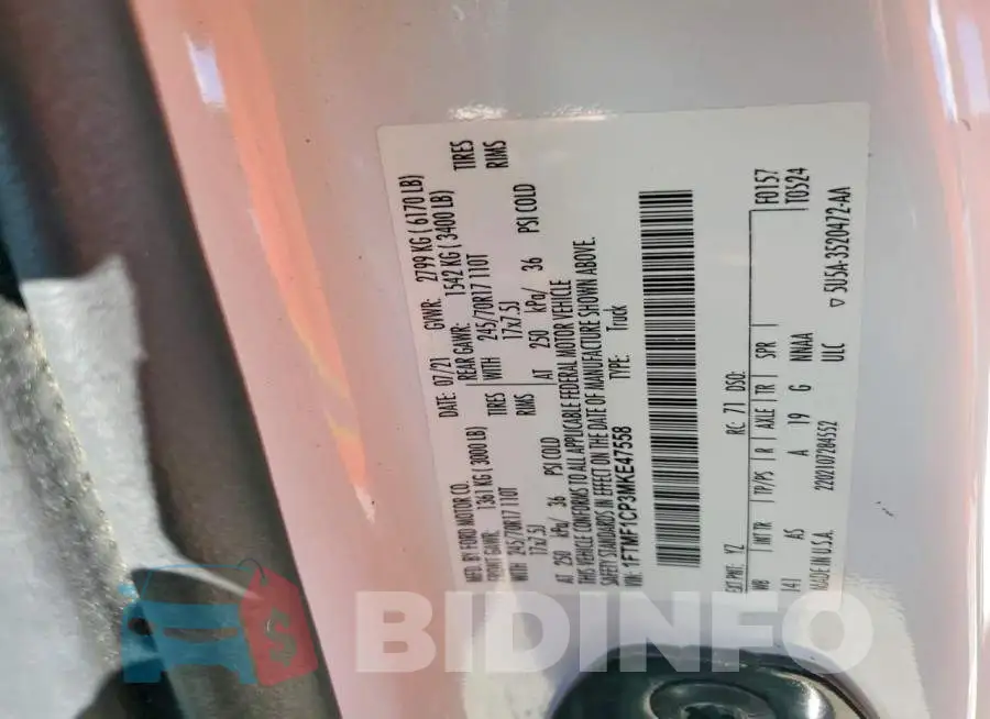 1FTMF1CP3MKE47558 Photo# 12