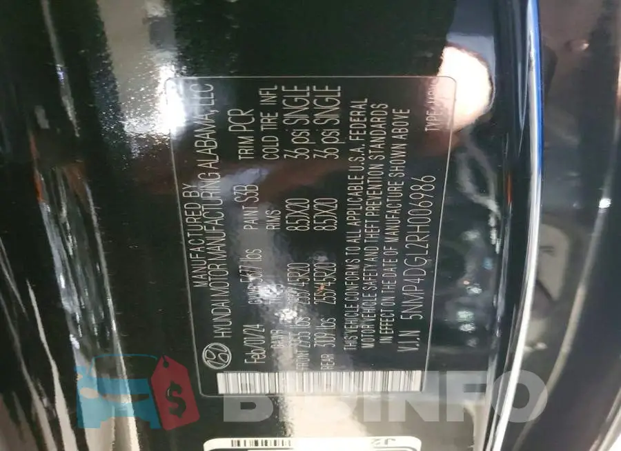 5NMP4DGL2RH006986 Photo# 13